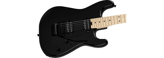 Charvel Pro-Mod San Dimas® Style 1 HH FR MPL, Maple Fingerboard, Gloss Black - COMING FEBRUARY 2025