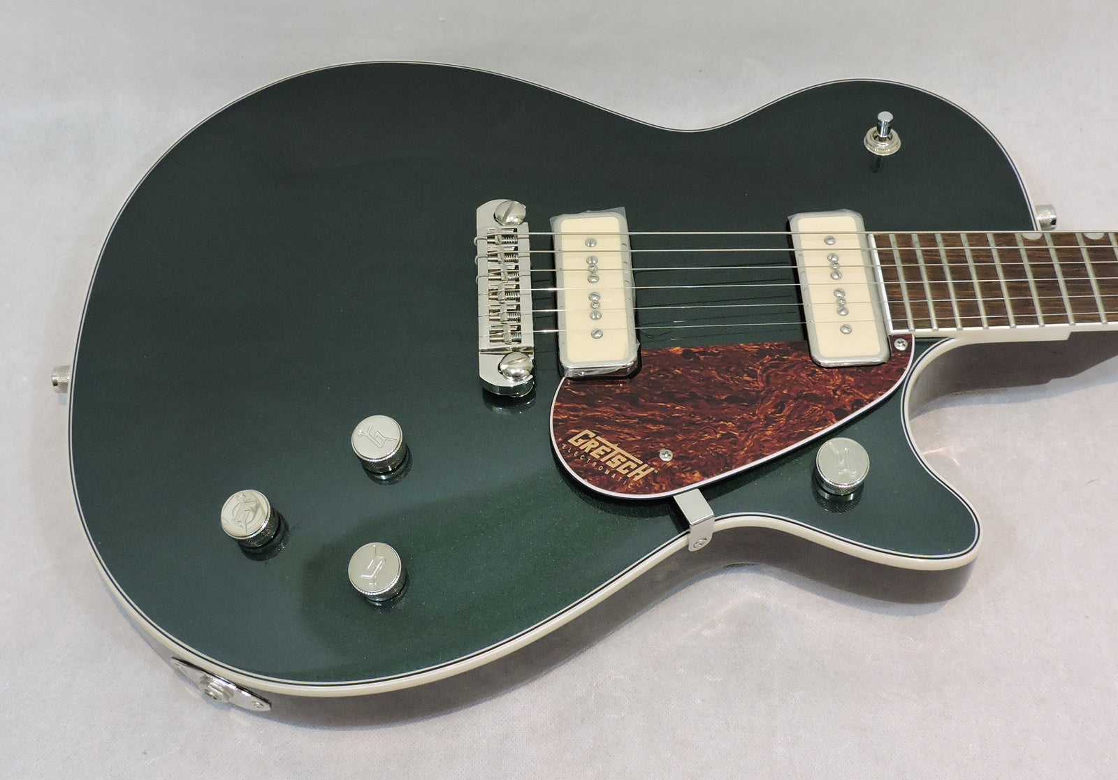 Gretsch G5210-P90 Electromatic® Jet™ Two 90 Single-Cut with Wraparound, Laurel Fingerboard, Cadillac Green