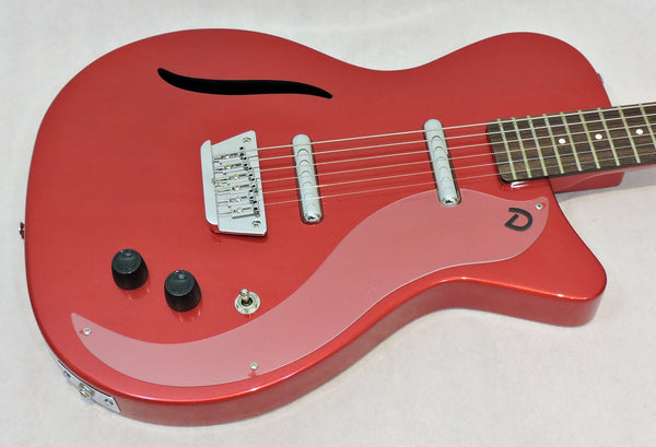 Danelectro DGB56 Vintage '56 Baritone Guitar. Metallic Red - Ex-Demo