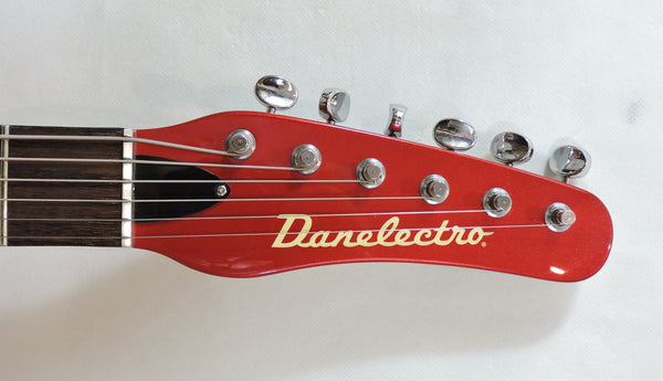 Danelectro DGB56 Vintage '56 Baritone Guitar. Metallic Red - Ex-Demo