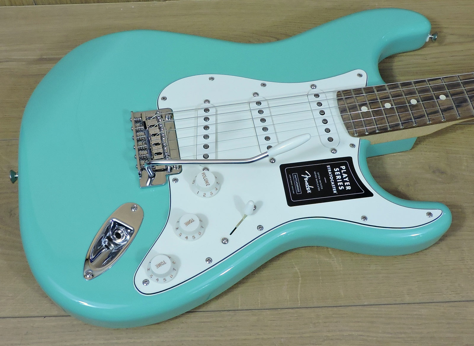 Fender Player Stratocaster. Sea Foam Green