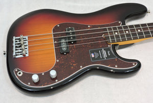 Fender American Professional II Precision Bass, 3-Colour Sunburst Rosewood Neck