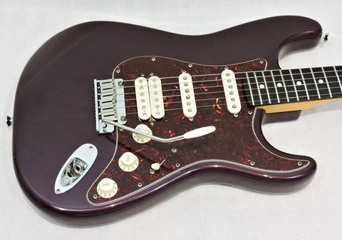 Fender USA Standard Stratocaster HSS Plum Purple Metallic 1998 - Used