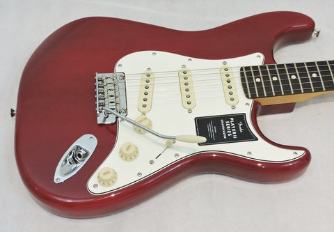 *NEW* Fender Player II Stratocaster®, Chambered Mahogany Body, Rosewood Fingerboard, Transparent Cherry Burst