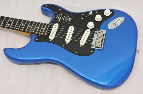 *NEW* Fender American Ultra II Stratocaster®, Ebony Fingerboard, Noble Blue