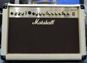 Marshall AS50D Cream Acoustic Amp - Used