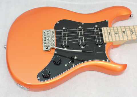 PRS SE NF3 Metallic Orange Maple Fingerboard