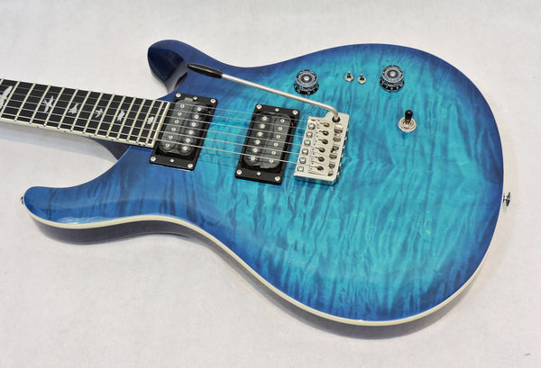 PRS SE Custom 24-08, Lake Blue Quilt - CLAIM £50 WORTH OF FREE PRS ACCESSORIES