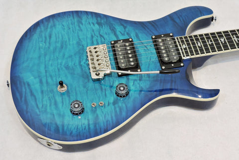 PRS SE Custom 24-08, Lake Blue Quilt - CLAIM £50 WORTH OF FREE PRS ACCESSORIES