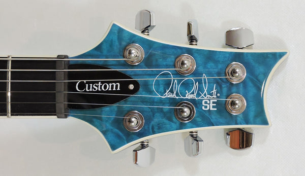 PRS SE Custom 24-08, Lake Blue Quilt - CLAIM £50 WORTH OF FREE PRS ACCESSORIES