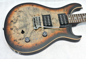 PRS SE Custom 24-08 Poplar Burl Charcoal Cherry Midnight Burst. Limited Edition