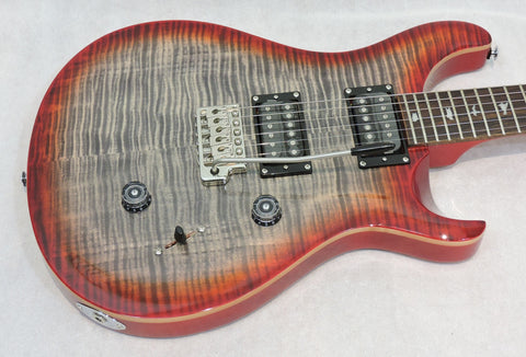 PRS SE Custom 24 Charcoal Cherry Burst