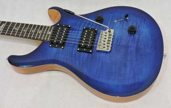 PRS SE Custom 24 Faded Blue Burst - Used