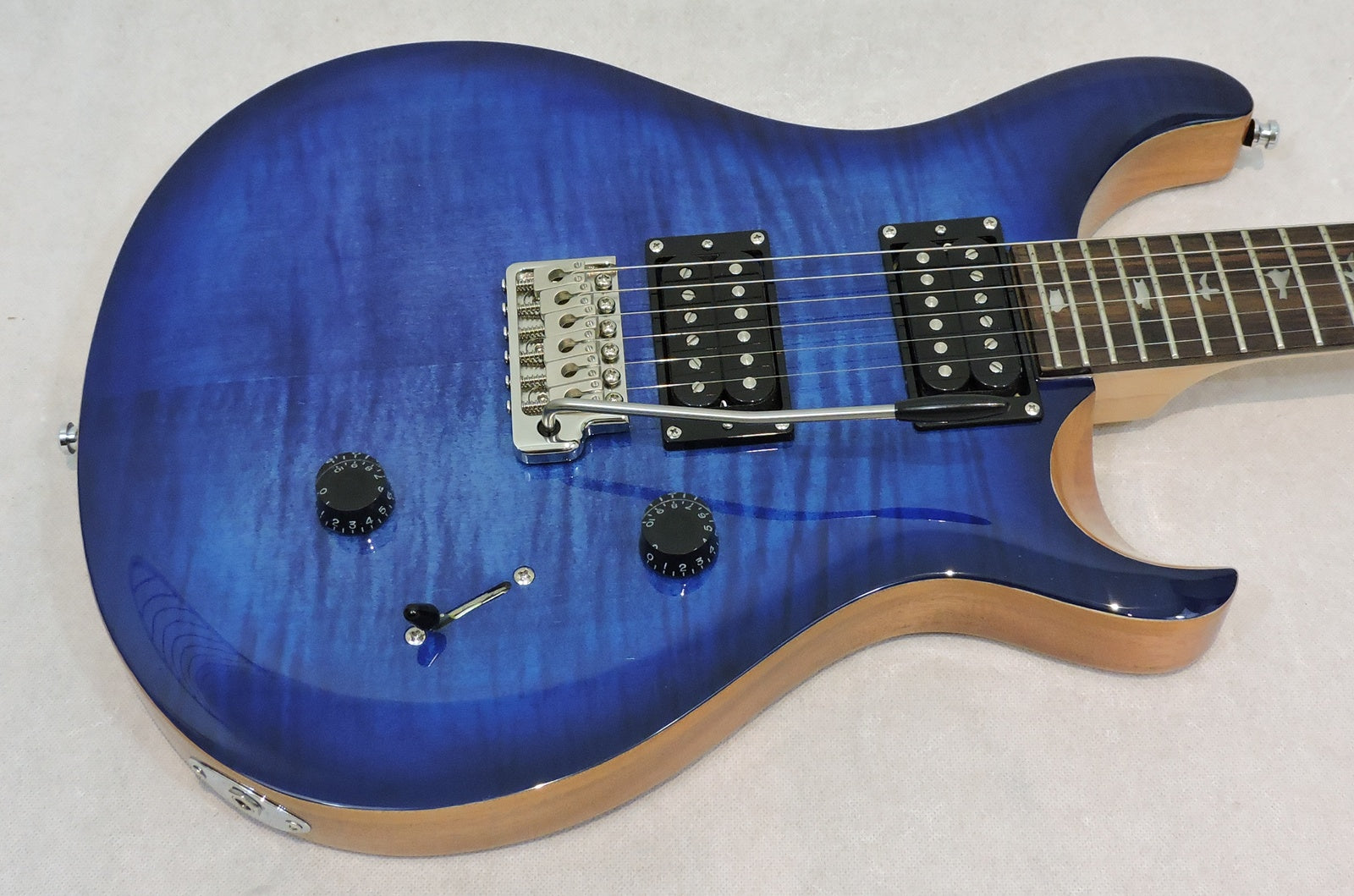 PRS SE Custom 24 Faded Blue Burst - Used