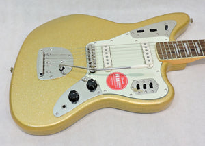 Squier Limited Edition Classic Vibe™ '70s Jaguar®, Matching Headstock, Gold Sparkle