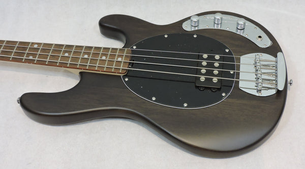 Sterling by MusicMan Sub Ray 4 Bass. Trans Black Satin