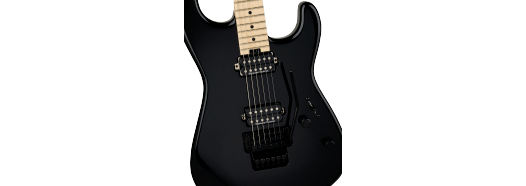 Charvel Pro-Mod San Dimas® Style 1 HH FR MPL, Maple Fingerboard, Gloss Black - COMING FEBRUARY 2025