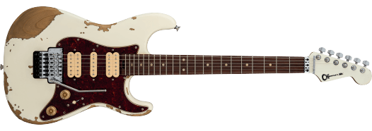 Charvel Super-Stock So-Cal Style 1 HH FR RW, Rosewood Fingerboard, Aged Arctic - COMING FEBRUARY 2025